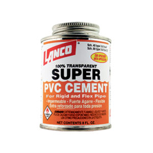 Plomeria-Cemento - PVC Super Lanco