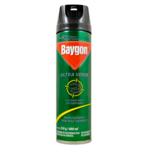 Insecticidas - Baygon Aerosol Ultra Verde 12/400 ml.